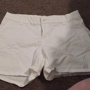 White shorts